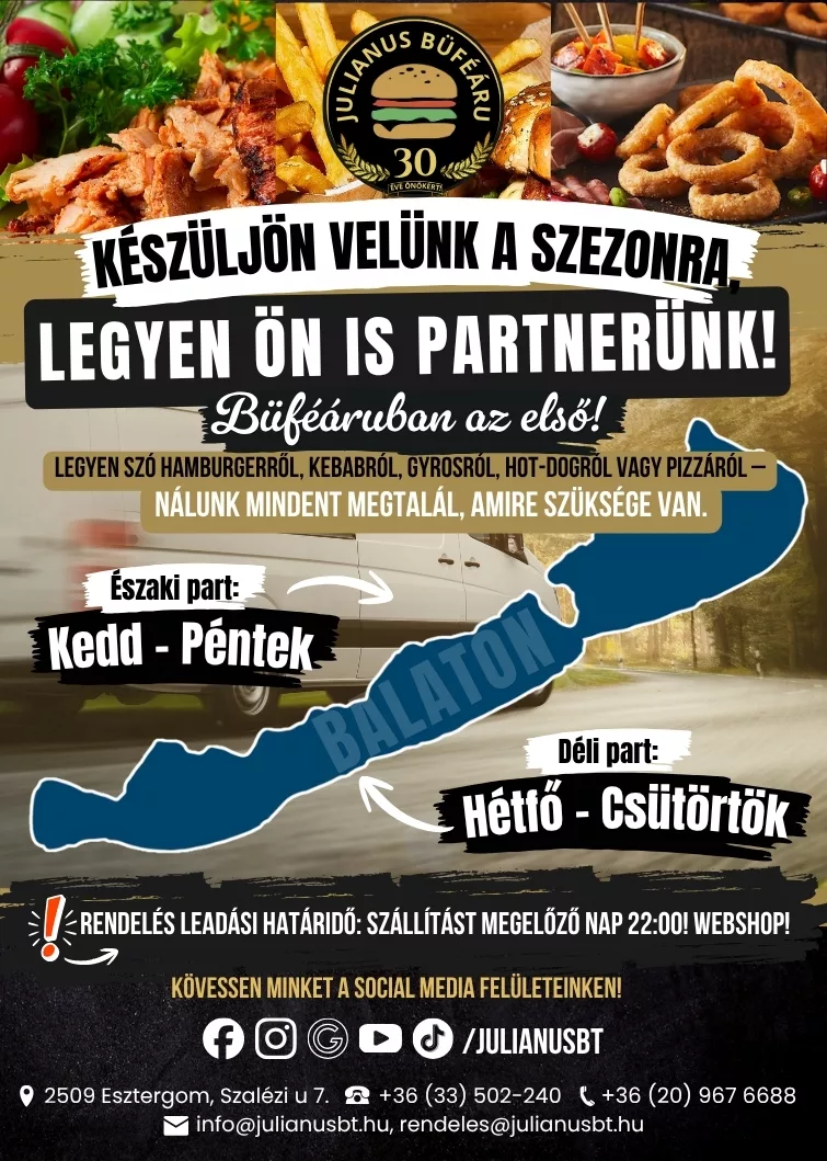 Julianus Bt. Büféáru nagykereskedés