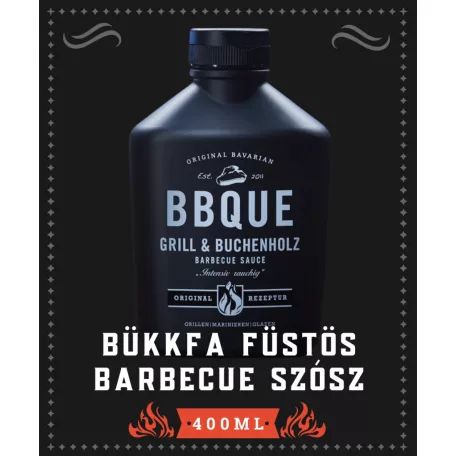 BBQUE Bükkfa füstös barbecue szósz [400ml]