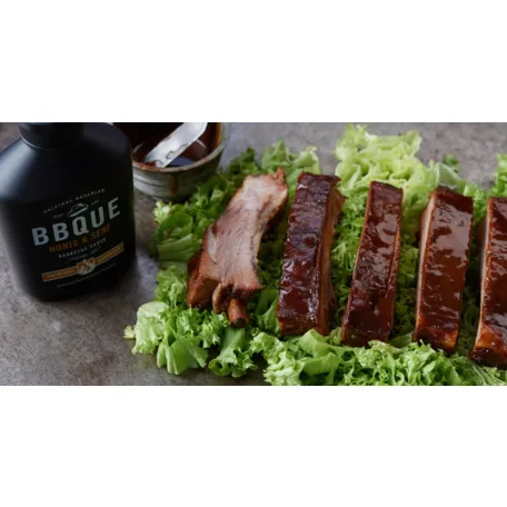BBQUE Mézes mustáros barbecue szósz [400ml]