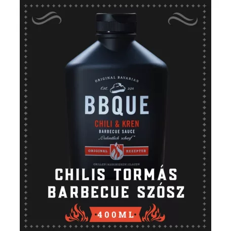 BBQUE Chilis tormás barbecue szósz [400ml]