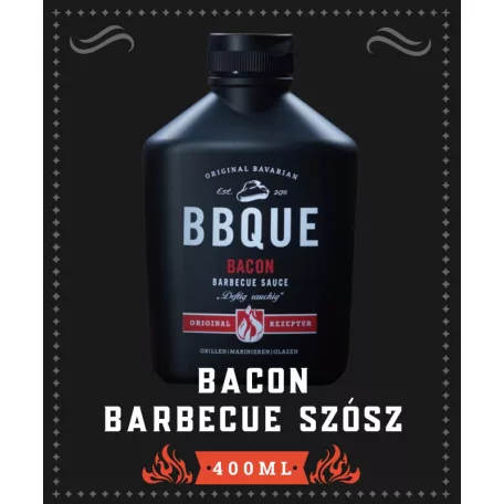 BBQUE Bacon barbecue szósz [400ml]