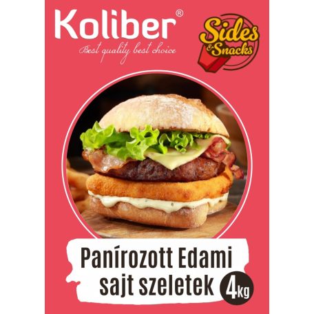 Koliber Panírozott Edami sajt szeletek [4kg]