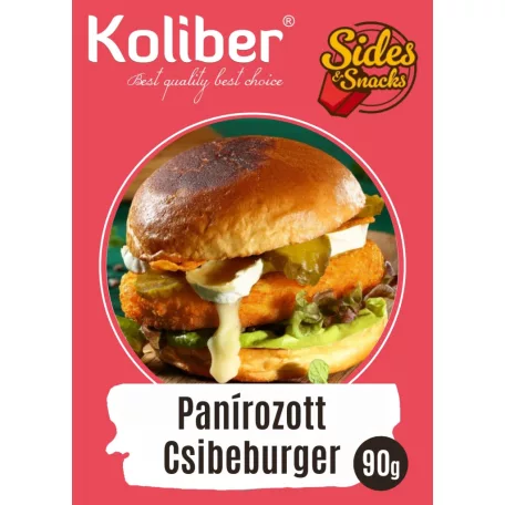 Koliber Panírozott Csibeburger 90g [10db]