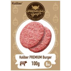 Koliber PREMIUM Burger 100g [marha] [8db]