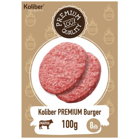 Koliber PREMIUM Burger 100g [8db]