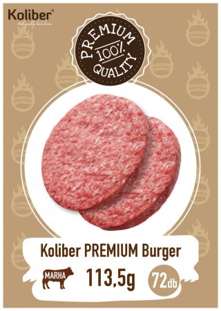 Koliber PREMIUM Burger 113,5g [8db]