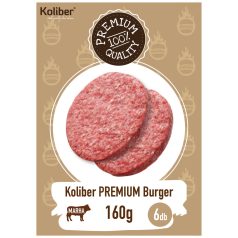 Koliber PREMIUM Burger 160g [6db]