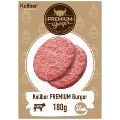 Koliber PREMIUM Burger 180g [marha] [24db]