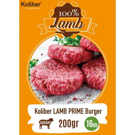 Koliber LAMB PRIME Burger 200g [16db]