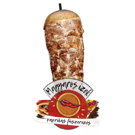 Kebab Meister - GYROS sertés nyárs  [MAGYAROS] [10kg]