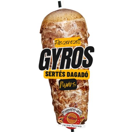 Kebab Meister - GYROS sertés nyárs  [MAGYAROS] [15kg]