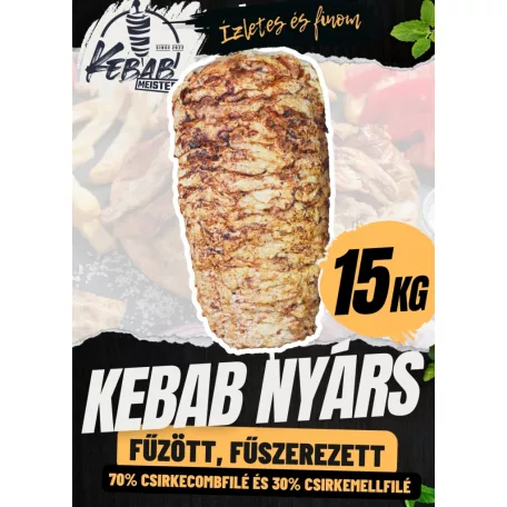 Kebab Meister - KEBAB nyárs [comb/mell] [15kg]