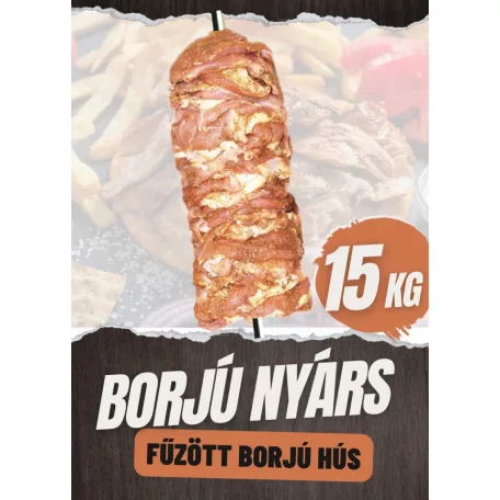 Borjú nyárs 15 kg