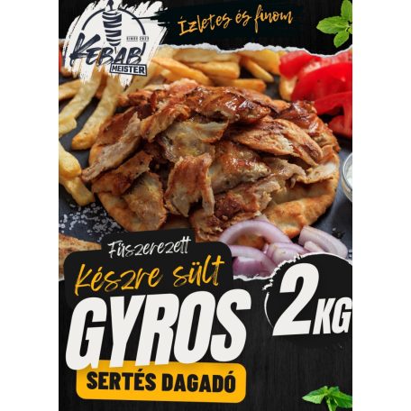 Kebab Meister - GYROS készre sült  sertés [2kg]