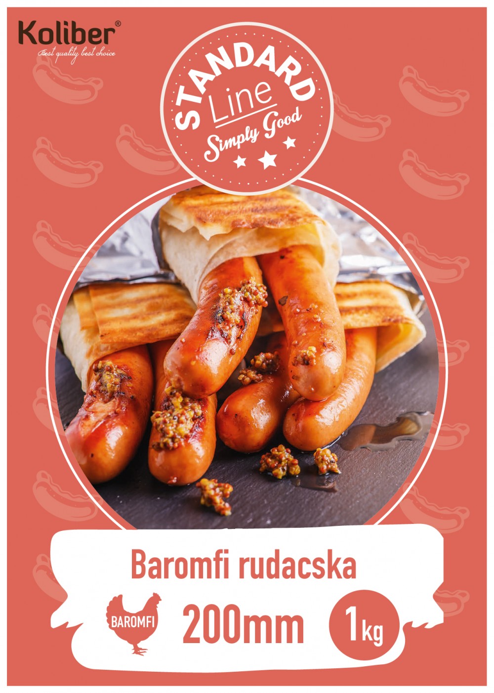 Baromfi rudacska 200 1kg Julianus Bt. Street Food B