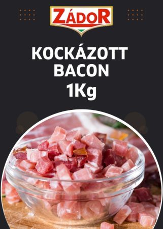 Zádor-hús bacon kockázott [1kg]