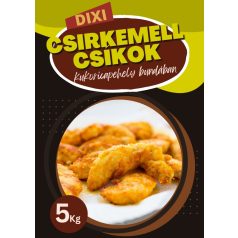 DIXI csirkemell csíkok kukoricapehely bundában [5kg]
