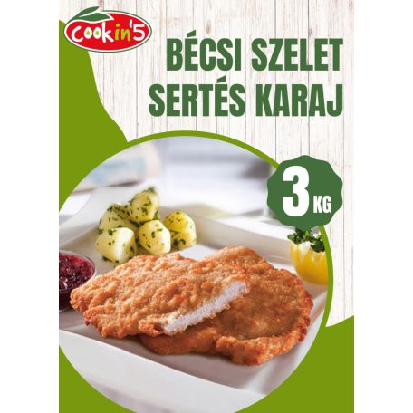 Cookin5 - Bécsi szelet sertés karaj 100g [3kg]