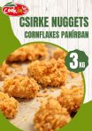 Cookin5 - Csirke nuggets cornflakes panírban [3kg]