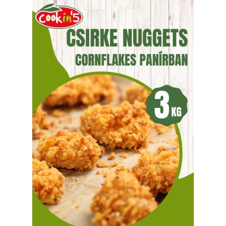 Cookin5 - Csirke nuggets cornflakes panírban [3kg]