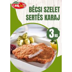 Cookin5 - Bécsi szelet sertés karaj 140g [3kg]