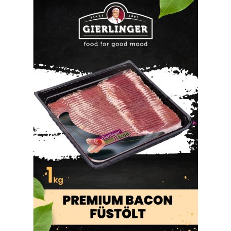 Gierlinger - Premium bacon füstölt [1kg]