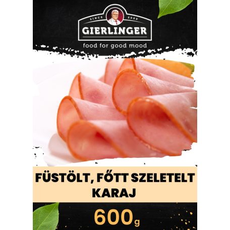 Gierlinger - Füstölt, főtt szeletelt karaj [600g]