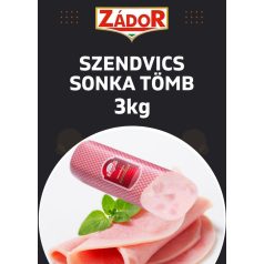 Zádor-hús szendvics sonka tömb [3kg]