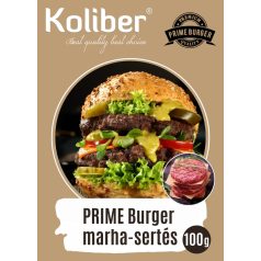 Koliber PRIME Burger 100g [marha-sertés] [8db]