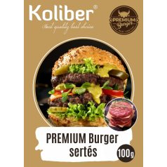Koliber PREMIUM Burger 100g [sertés] [8db]