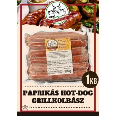 Vezir Hús - Paprikás HOT-DOG grillkolbász [1kg]