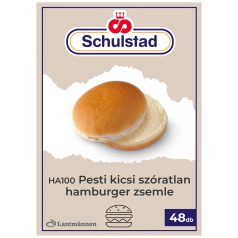 HA100 Pesti kicsi szóratlan hamburger zsemle [48db]