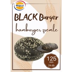 BLACK Burger hamburger zsemle [24db]