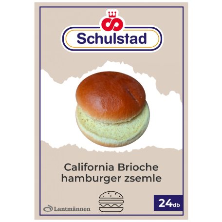 California Brioche hamburger zsemle 86g [24db]