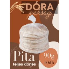 Pita 90g teljes kiőrlés [10db]