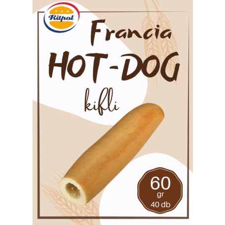 Francia HOT-DOG kifli [40db]