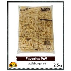 McCain Favorita 9x9 hasábburgonya [2.5kg]