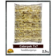 McCain Caterpak 7x7 hasábburgonya [2.5kg]