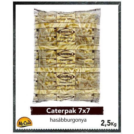 McCain Caterpak 7x7 hasábburgonya [2.5kg]