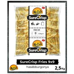 McCain SureCrisp Fries 9x9 hasábburgonya [2.5kg]