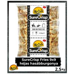 McCain SureCrisp Fries 9x9 héjas hasábburgonya [2.5kg]