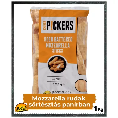 McCain Mozzarella rudak sörtésztás panírban [1kg]