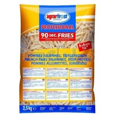 AgrarFrost 90sec. 6x6 hasábburgonya [2.5kg]