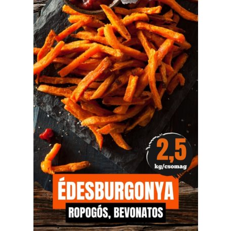 Ropogós, bevonatos Édesburgonya [2.5kg]