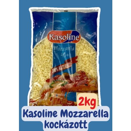Kasoline Mozzarella kockázott [2kg]