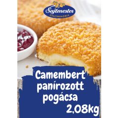 Sajtmester Camembert panírozott pogácsa [2.08kg]