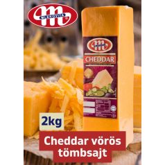 Mlekovita - Cheddar vörös tömbsajt [2kg]