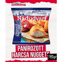Nádudvari panírozott harcsa nuggets [340g]