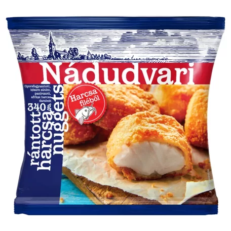 Nádudvari panírozott harcsa nuggets [340g]
