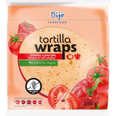 DIJO - Tortilla tekercs paradicsommal és paprikával [4db]